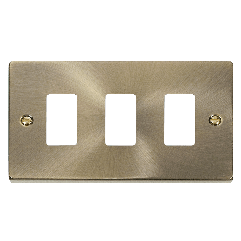 Click Deco 3G Gridpro Plate Antique Brass VPAB20403
