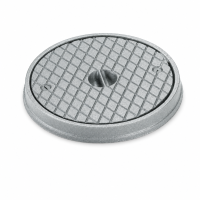 Cast Seal Plate 190mm Round Galvanised
