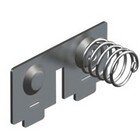 Spring & Button Contacts for Moulded Cases Cell Type AAA, AAAA, N, 12V