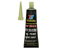 Visbella High Temperature Black Silicone Gasket Glue (85Gram)