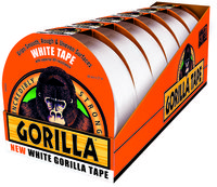 Gorilla White Tape 27mtr x 48mm 6pce