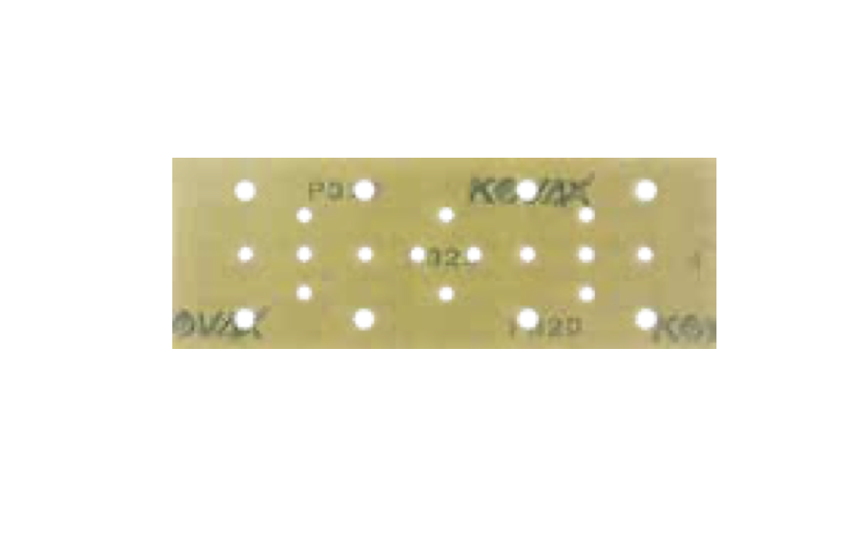 KOVAX: MAXFILM SUPER TACK MULTIHOLE SHEETS 22H - 70 X 198 mm - P80  (PK50)