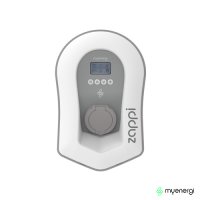 Zappi Smart EV Charger 7-22kW Untethered White Multiphase