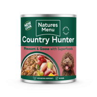 Natures Menu Country Hunter Dog Can - Pheasant & Goose 600g x 6
