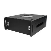 elumen8 4U Wooden Rack Sleeve - Includes Removable Lids, Rackmount Screws and Tour Label