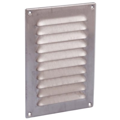 Schoepenrooster rvs 150x220