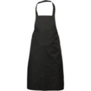 Black Bib Apron 70cm X 90cm