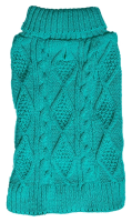 Sotnos Colour Block Aqua Sweater