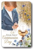 Prayer Card/Communion/Boy   (C71721)