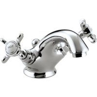 Bristan 1901 Basin Mixer with Ceramic Disc Valves Chrome N BAS C CD