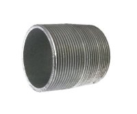 80mm 3" BLACK HEAVY CLOSE TAPER NIPPLE