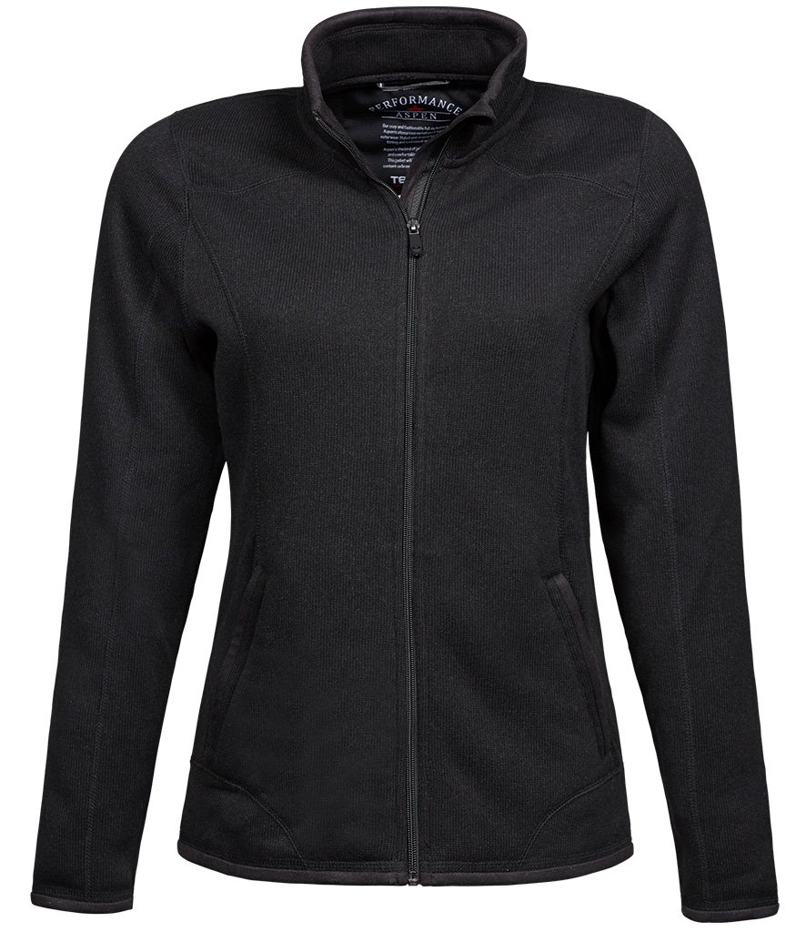 TEE JAYS LADIES KNITTED OUTDOOR FLEECE JACKET 