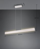 Trio GALWAY - Up/Down Linear Pendant Warm Grey | LV2205.0022