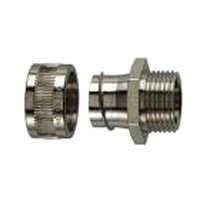 Conduit Gland 10mm M12 Nickel Plated Brass