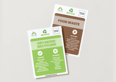 Self Serve Simpler Recycling Posters