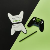 Game Controller Party Invitations - Pack of 10
