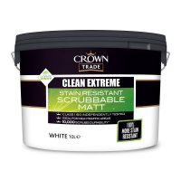 Crown Trade Clnex Sr Sc Matt White 10l