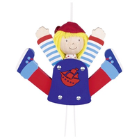 Jumping Jack - Pirate - in motion