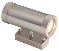 ROBUS 2x35W GZ10 S/STEEL UPLIGHT