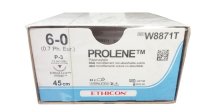 Johnson & Johnson 6/0 Prolene Sutures - 45cm x 24 13mm, 3/8 Circle, RC - DMI Dental Supplies Ireland - Next Day Delivery