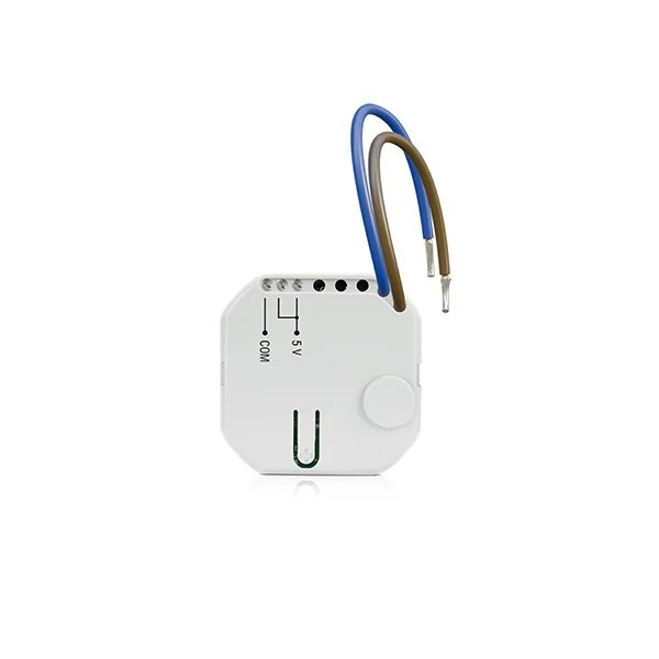 Front view of SATEL APS-055 flush-mounted 5 V DC 0.5 A power supply unit