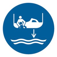 Lower Rescue Boat to Water in Launch Sequence