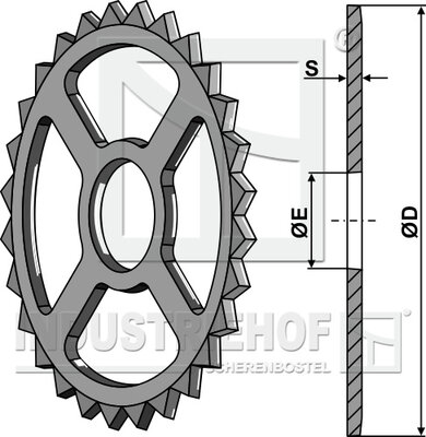 Dal-Bo IN311-530 - Breaker ring Ø530mm