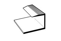 277 SQUARE EDGE 8mm M GOLD 9FT x 10 (D)