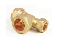 22mm x 15mm x 22mm Compression Tee 318415