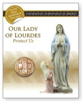 Car Plaque-Lourdes/Singly Carded   (72114)