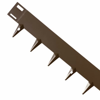CORE EDGE 100mm Brown 5m Garden/Lawn Edging (Pack of 5x 1075mm)