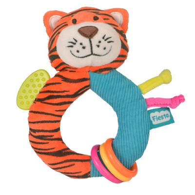Tiger teether toy for babies