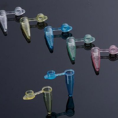 PCR Tube, 0.25ml, Thin-Wall, Attached Domed Cap, Mixed Colours