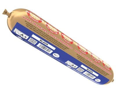 Hippo Pro3 3 in 1 Adhesive and Sealant Eco Pack Black 400ml H18556