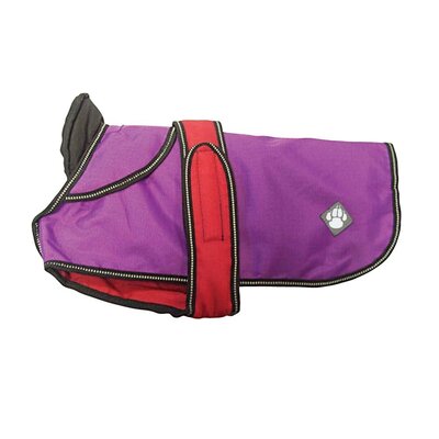 Danish Design 2-in-1 Four Seasons Dog Coat Purple 45cm
