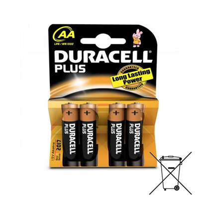 Duracell AA Batteries (4 Pk)