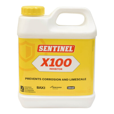 Sentinel x100 Central Heating Scale Inhibitor 1L