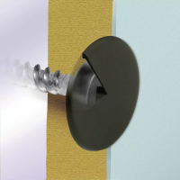 Allen Screw Cap M8 4.0mm X 6.2mm Black LDPE