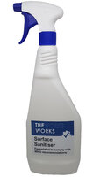 The Works - Surface Sanitiser Trigger Bottle 750ml Sureweld Dublin