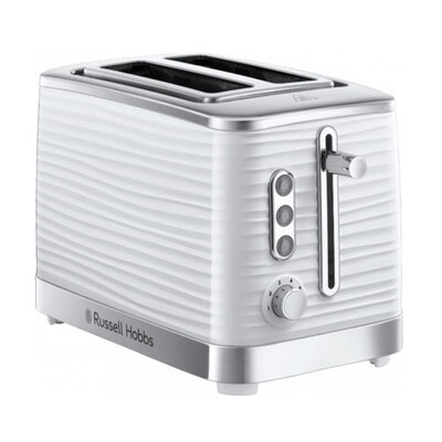 Russell Hobbs Inspire White 2 Slice Toaster
