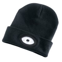Draper Beanie Hat with Rechargeable Torch 1W 100Lumens XD