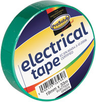 19MM X 20MT GREEN INSULATING TAPE X 10