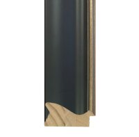 Matt Black Gold Lip