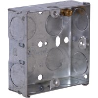 1 Gang 25mm metal Box