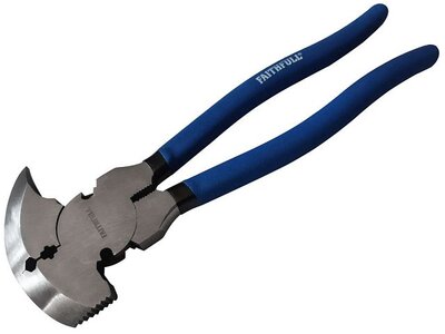 FAITHFULL SOFT GRIP FENCING PLIERS 10" 250MM