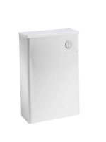 Tucker French 560mm Curved Edge Back To Wall WC Unit White