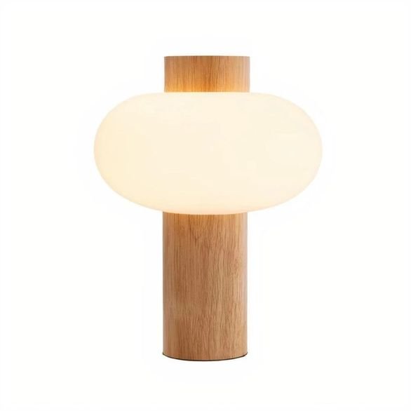 Mercator Saxe Table Lamp Natural Wood