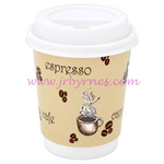 CASE Cup 12oz Double Wall Beige WHat x500