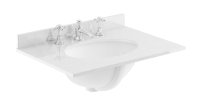 600mm Single Bowl 3 Tap Hole