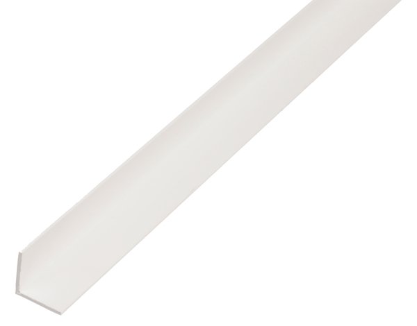 Alberts Angle White PVC 50x50mm 1 Metre 485832